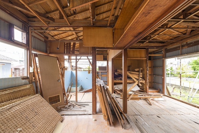 木造家屋解体の際の安全対策と効率化